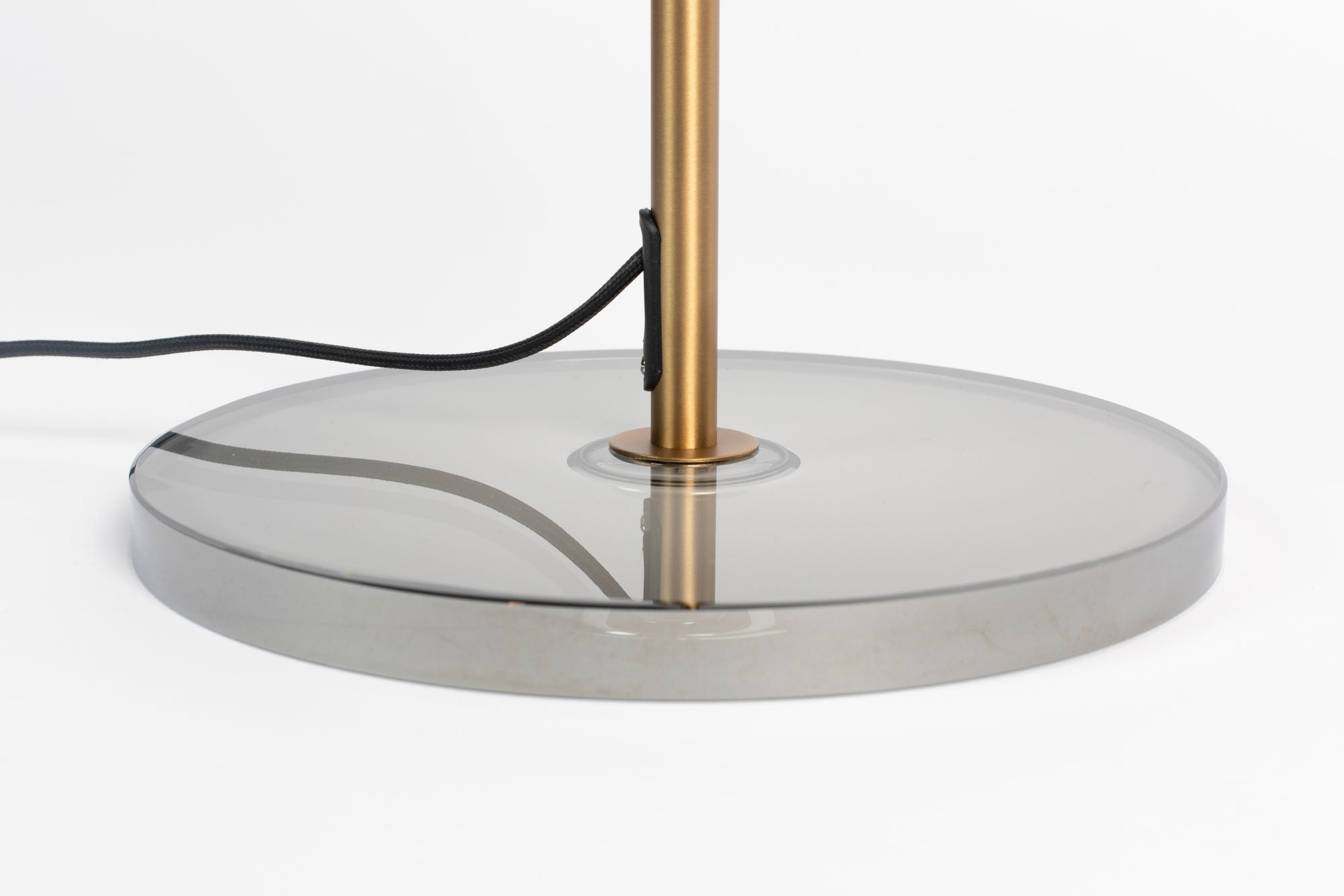 Zuiver Float Gold & Glass Floor Lamp
